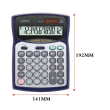 High Quality 12 Digits Solar Battery Power Office Desktop Calculator General Purpose Calculator With Anti-Slip